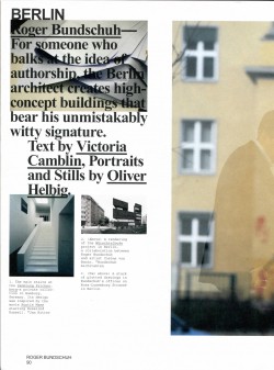 Presse: Roger Bundschuh Presse: Roger Bundschuh